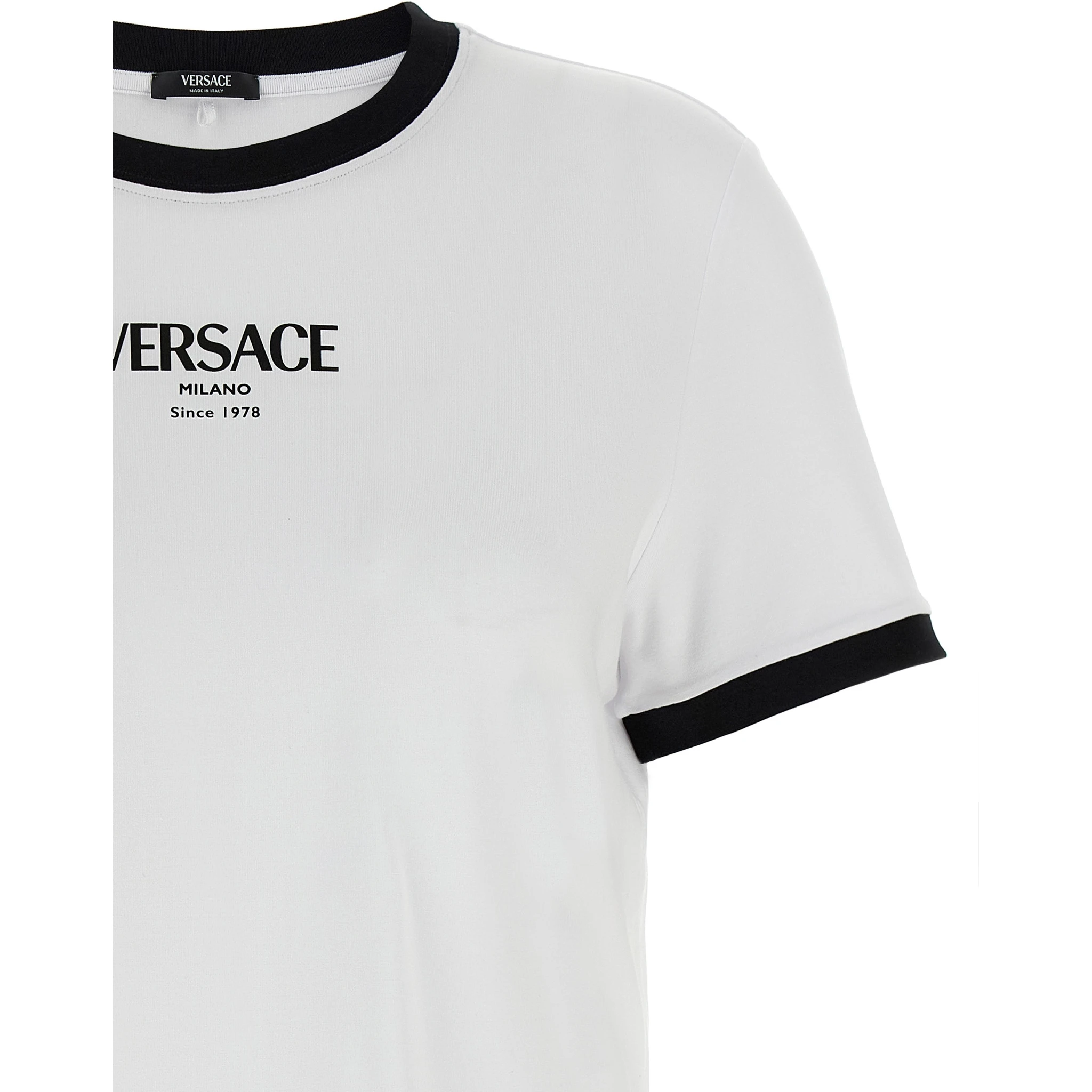 Bicolor Viscose T-Shirt