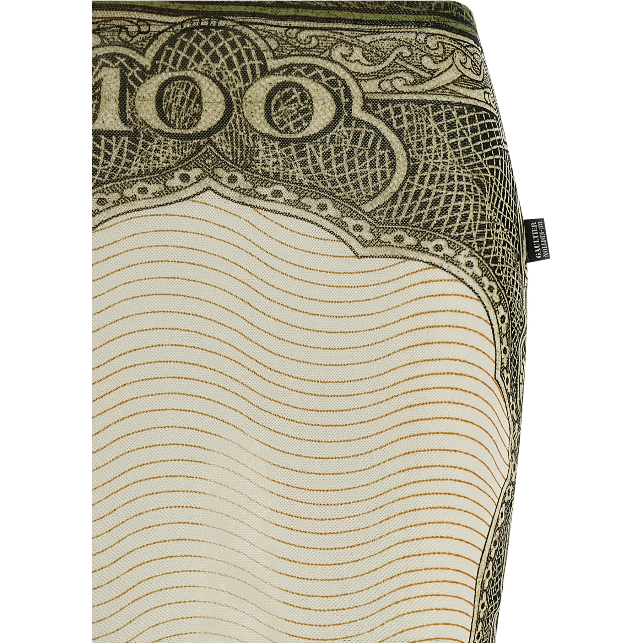 Multicolor Polyamide Mini Skirt