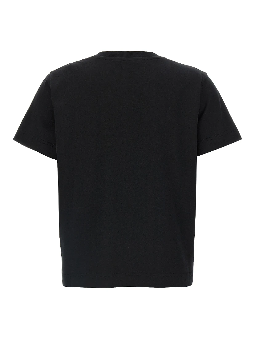 Black Cotton T-Shirt