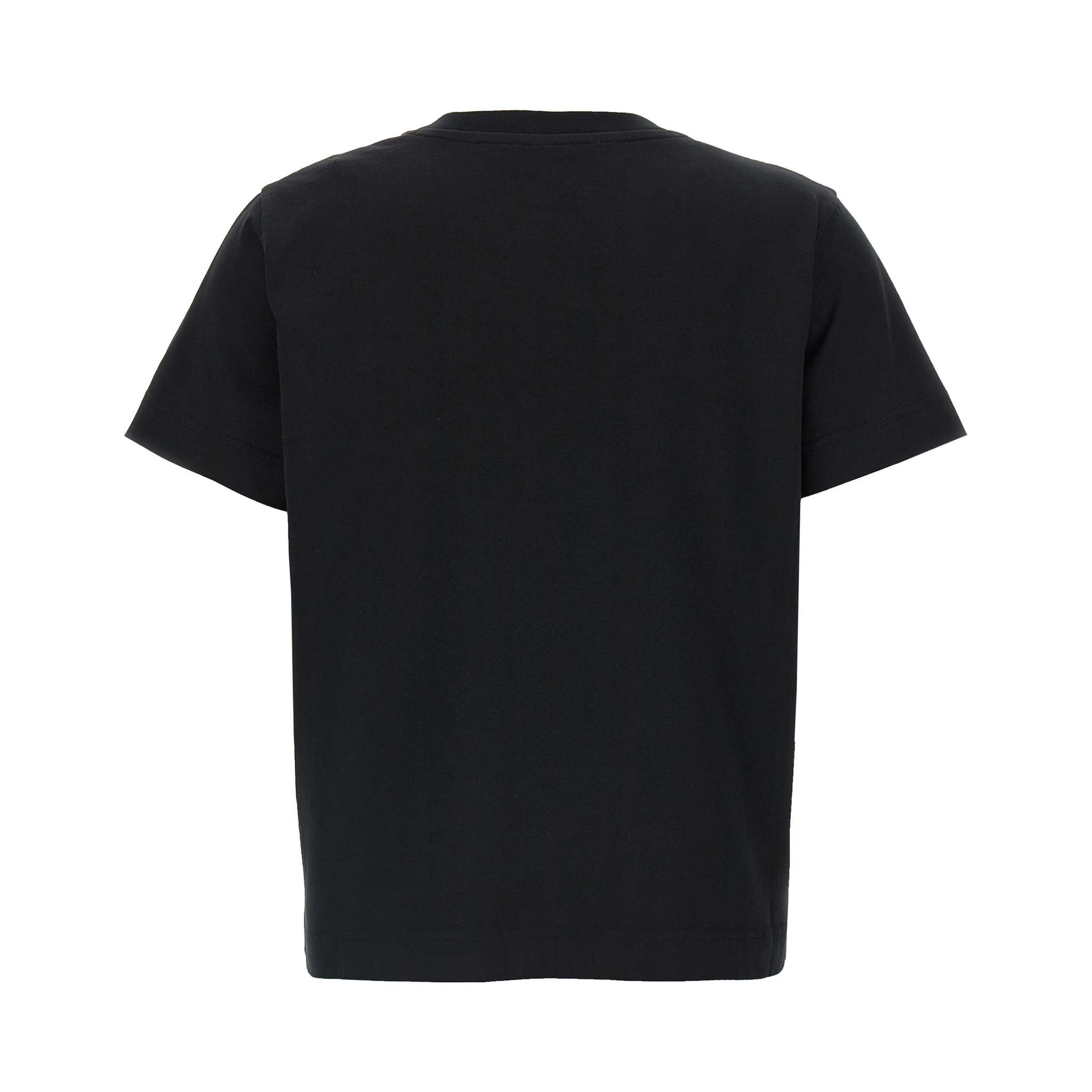 Black Cotton T-Shirt