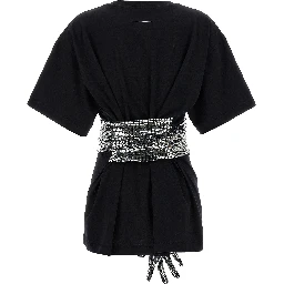 Black Cotton T-Shirt