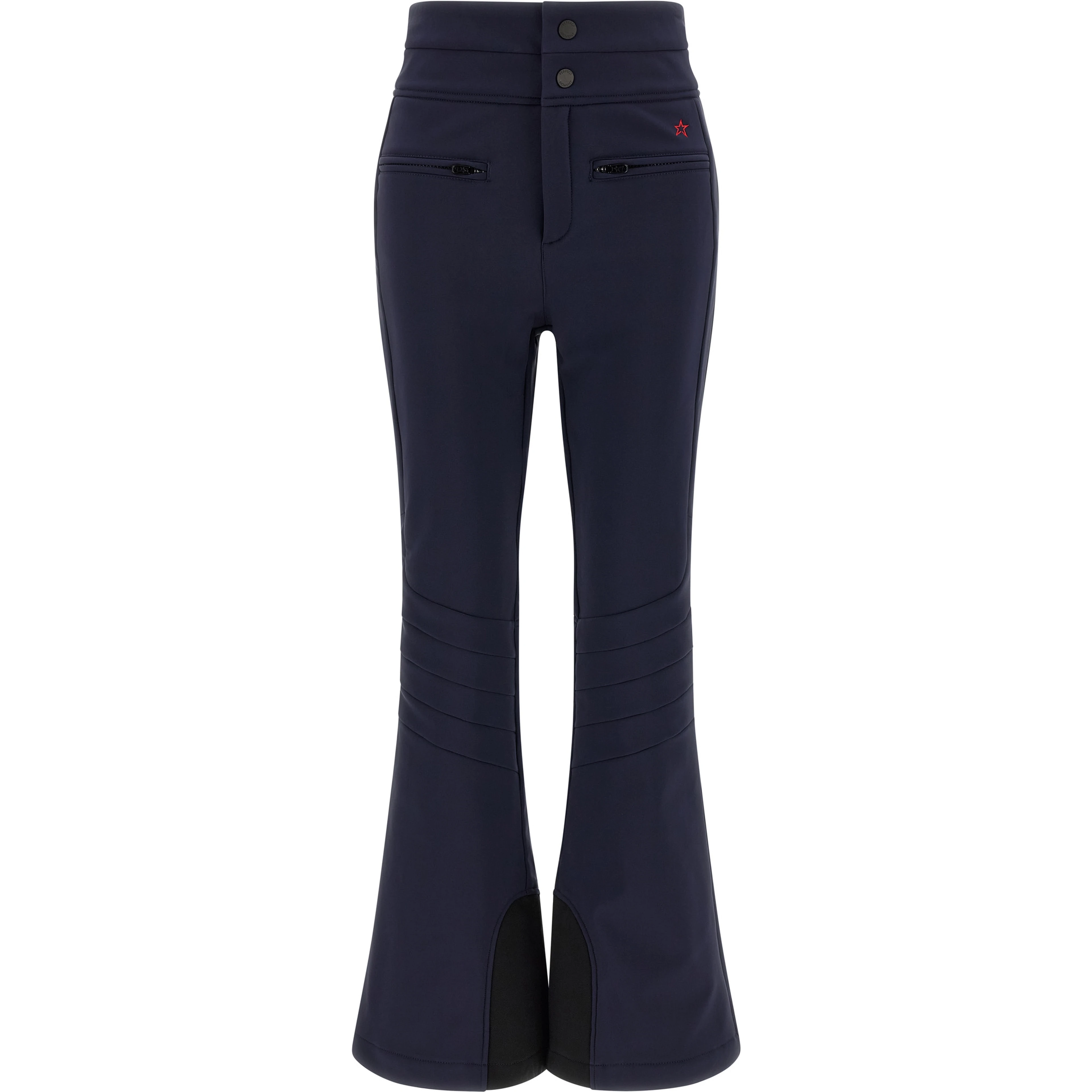 Blue Nylon Athletic Pants
