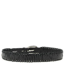 Black Cowhide Regular Belt