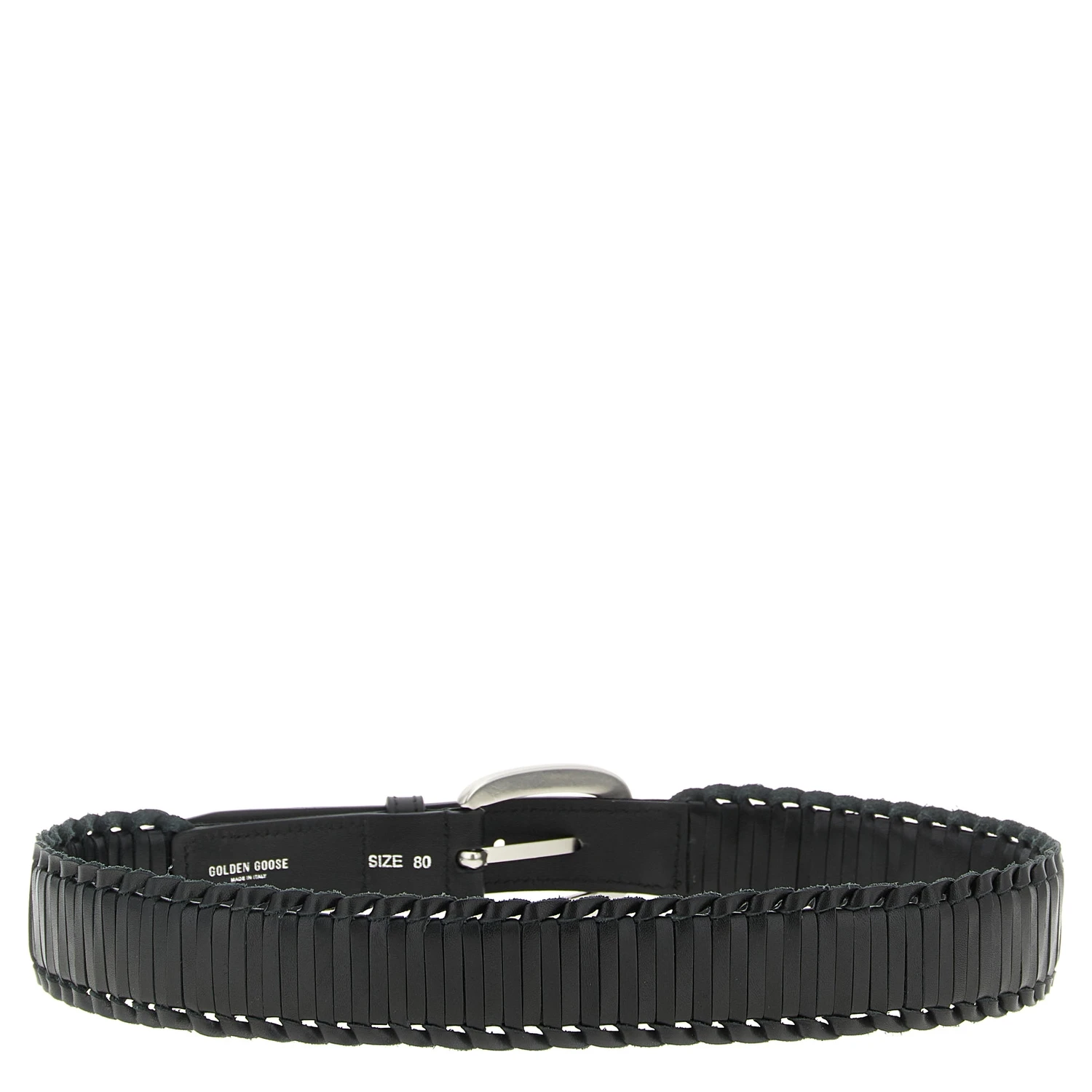 Black Cowhide Regular Belt