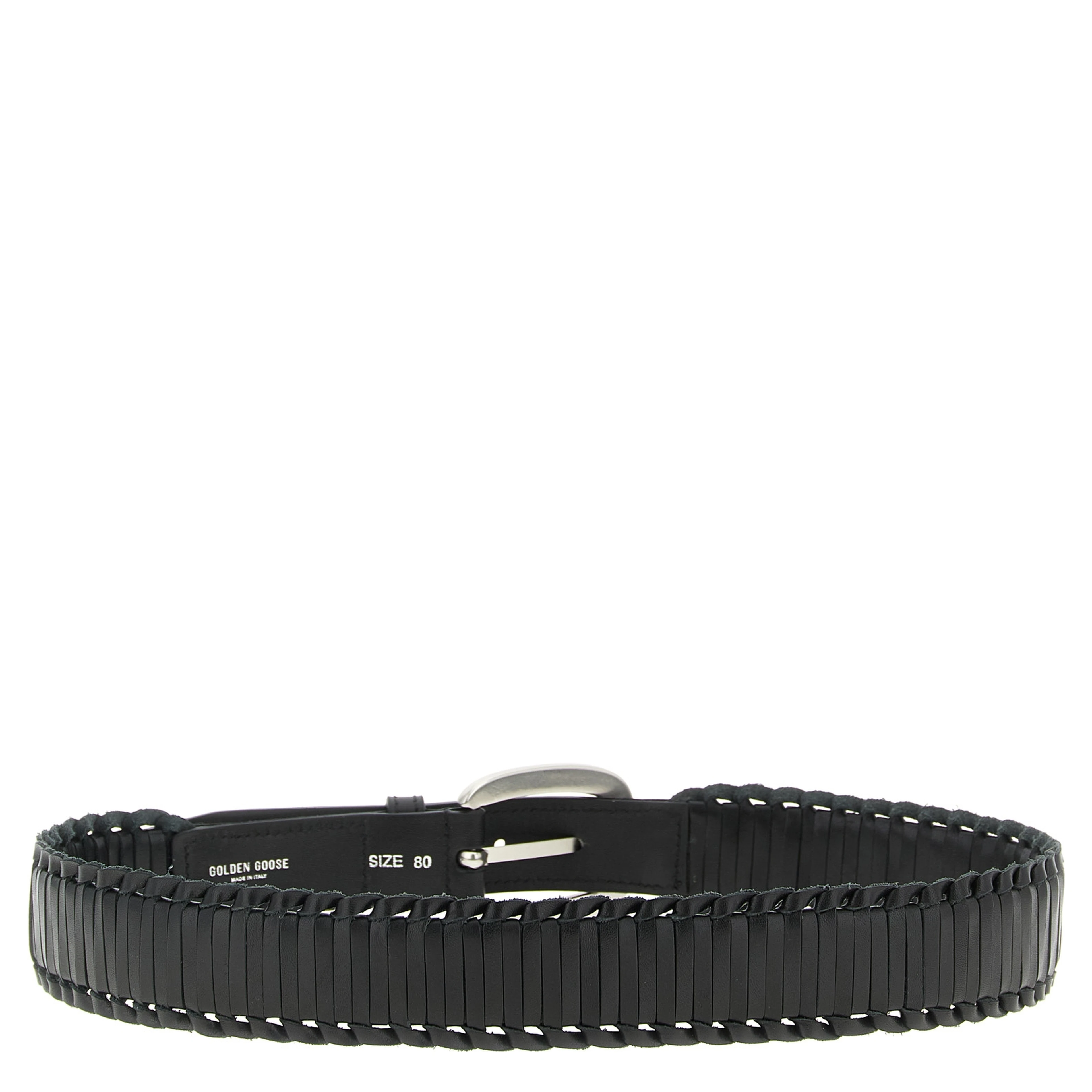 Black Cowhide Regular Belt