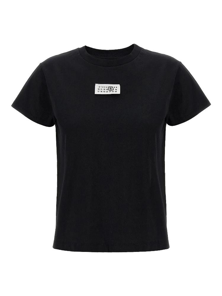 Black Cotton T-Shirt