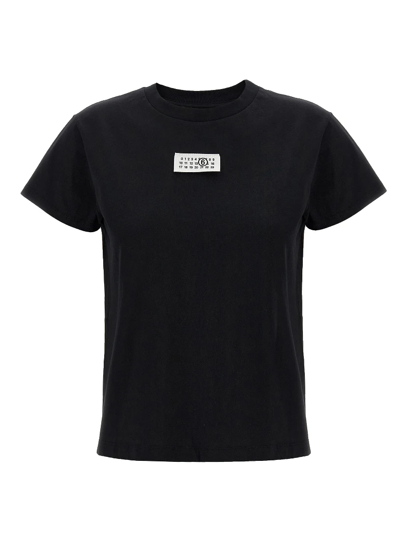 Black Cotton T-Shirt