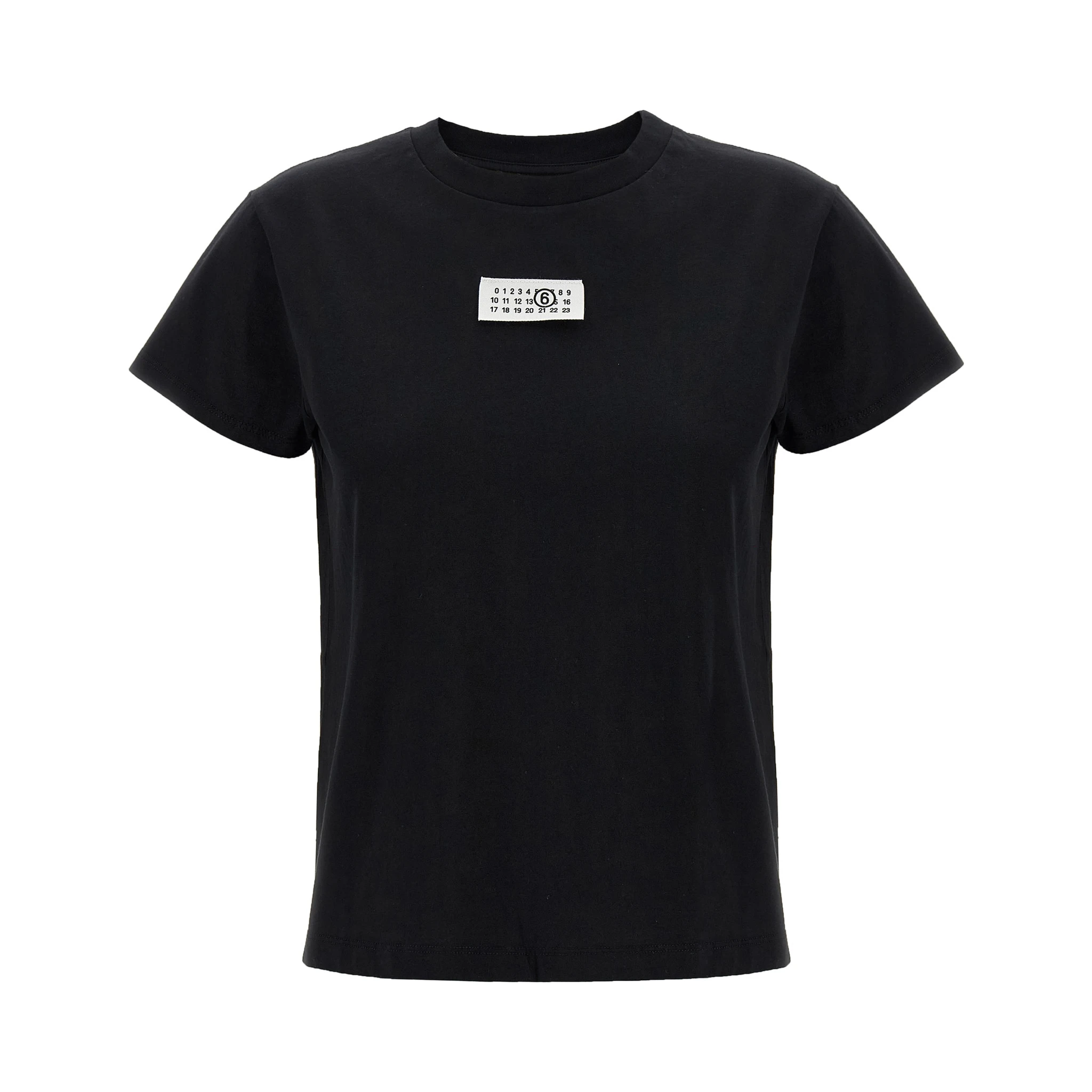 Black Cotton T-Shirt