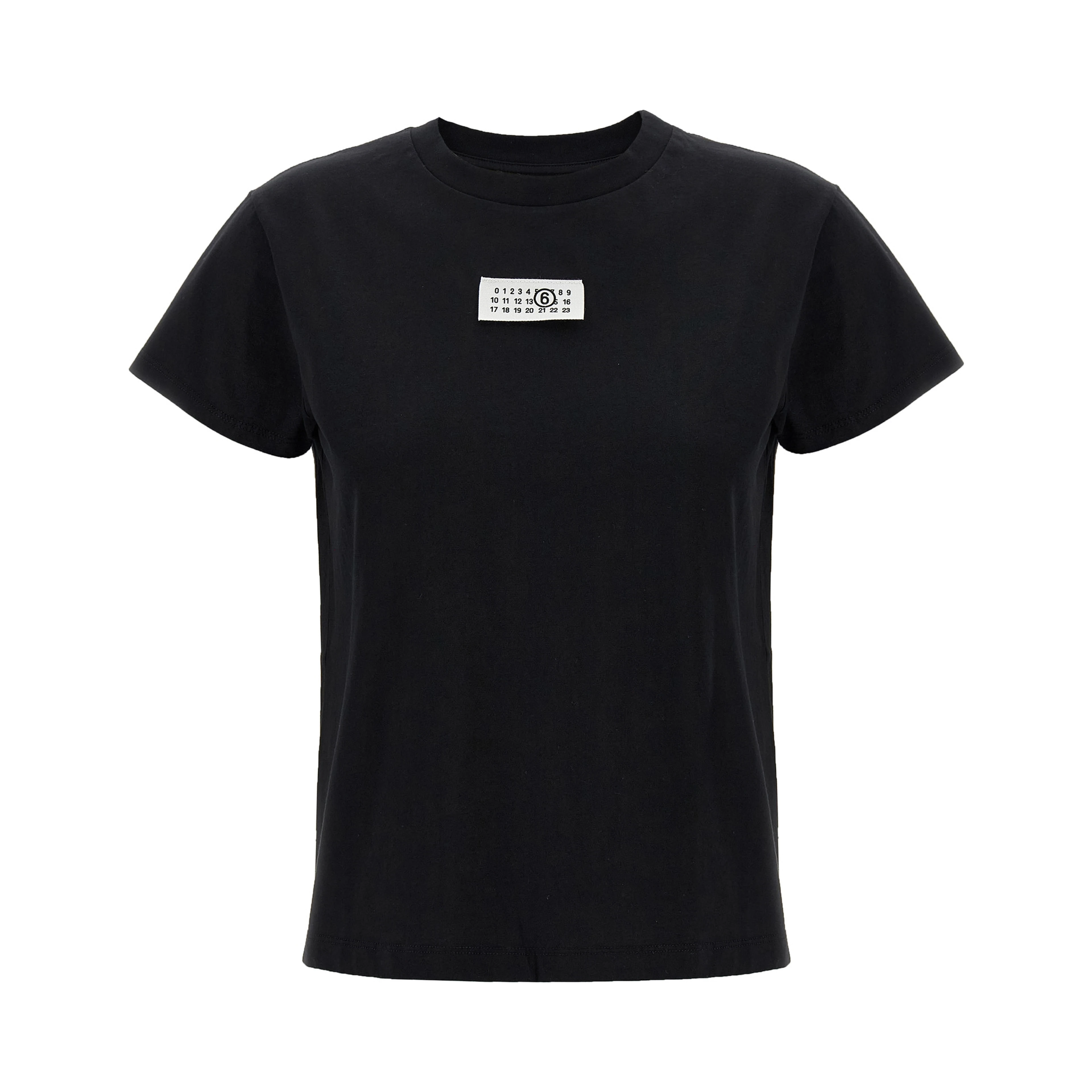 Black Cotton T-Shirt