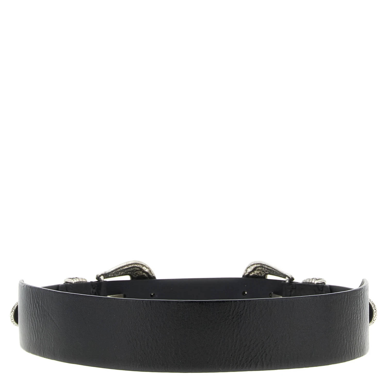 Black Cowhide Regular Belt