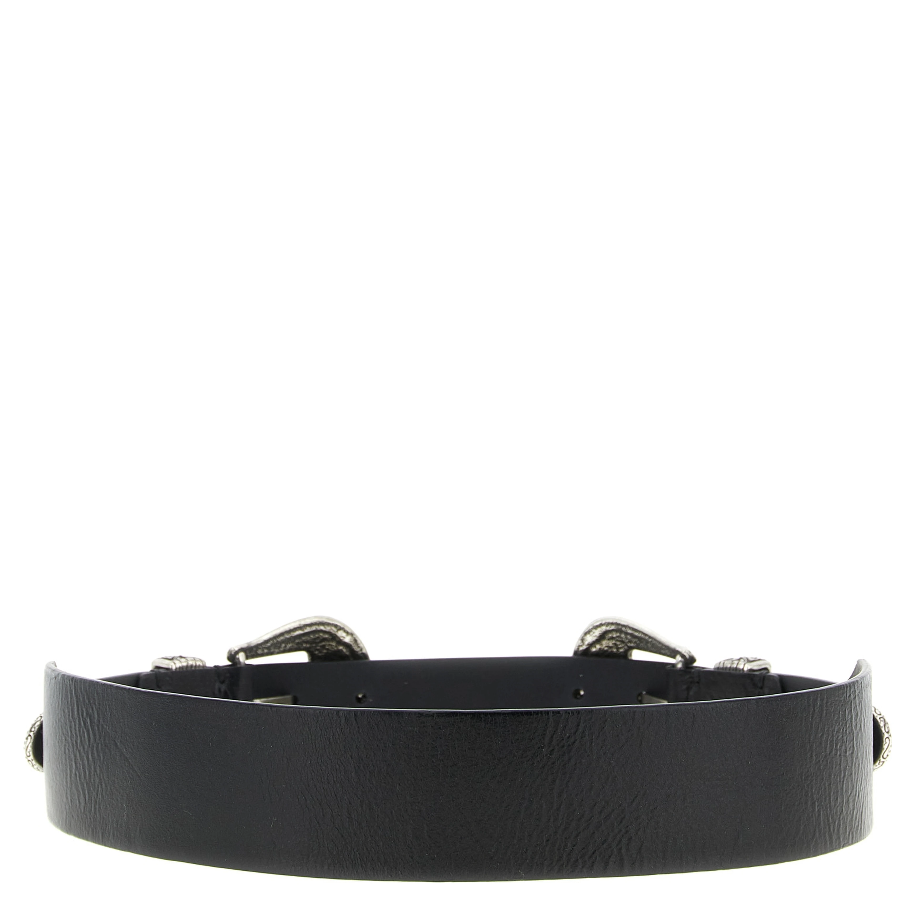 Black Cowhide Regular Belt