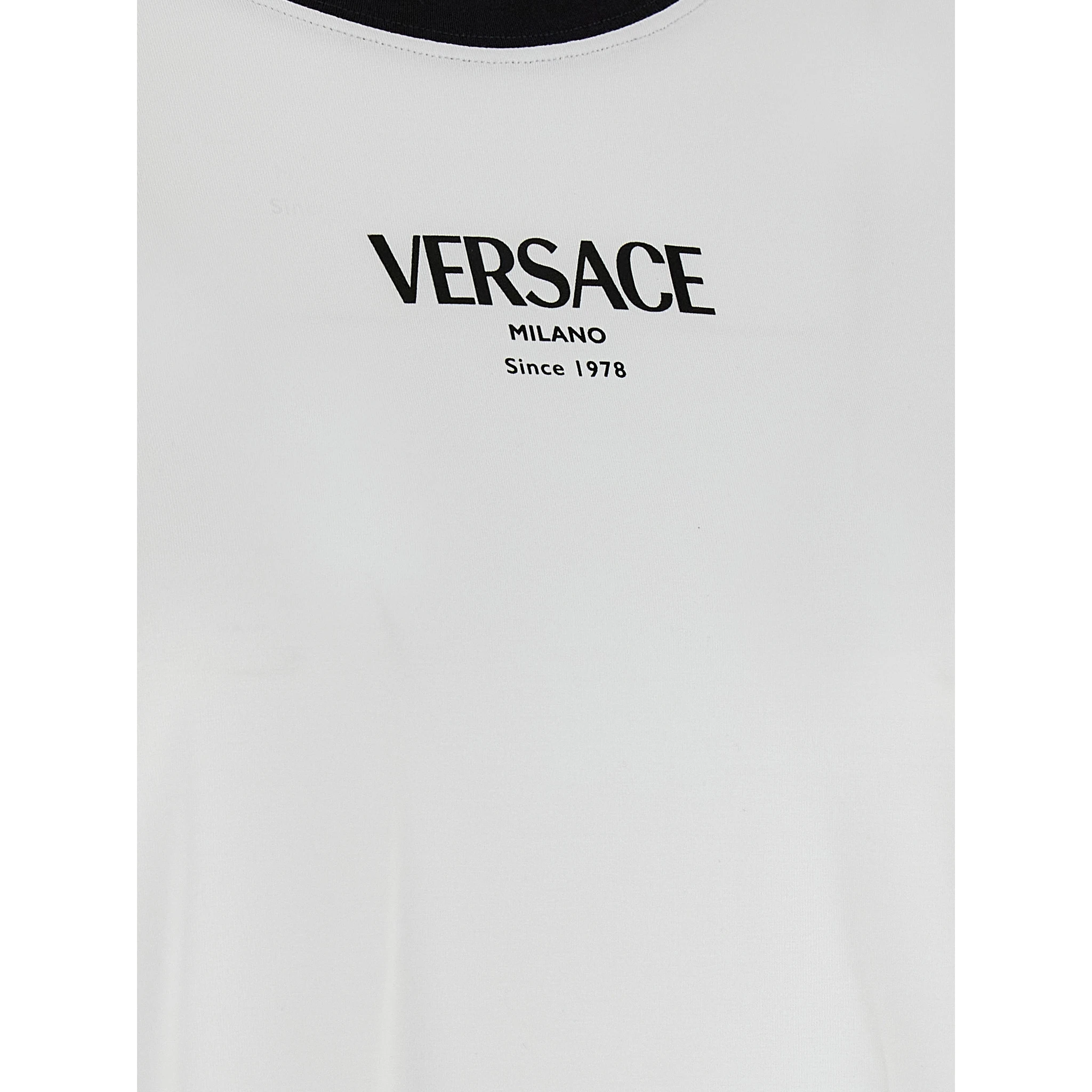 Bicolor Viscose T-Shirt
