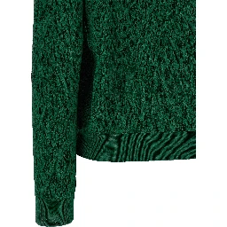 Bicolor Viscose Cardigan