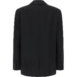 Black Virgin Wool Blazer