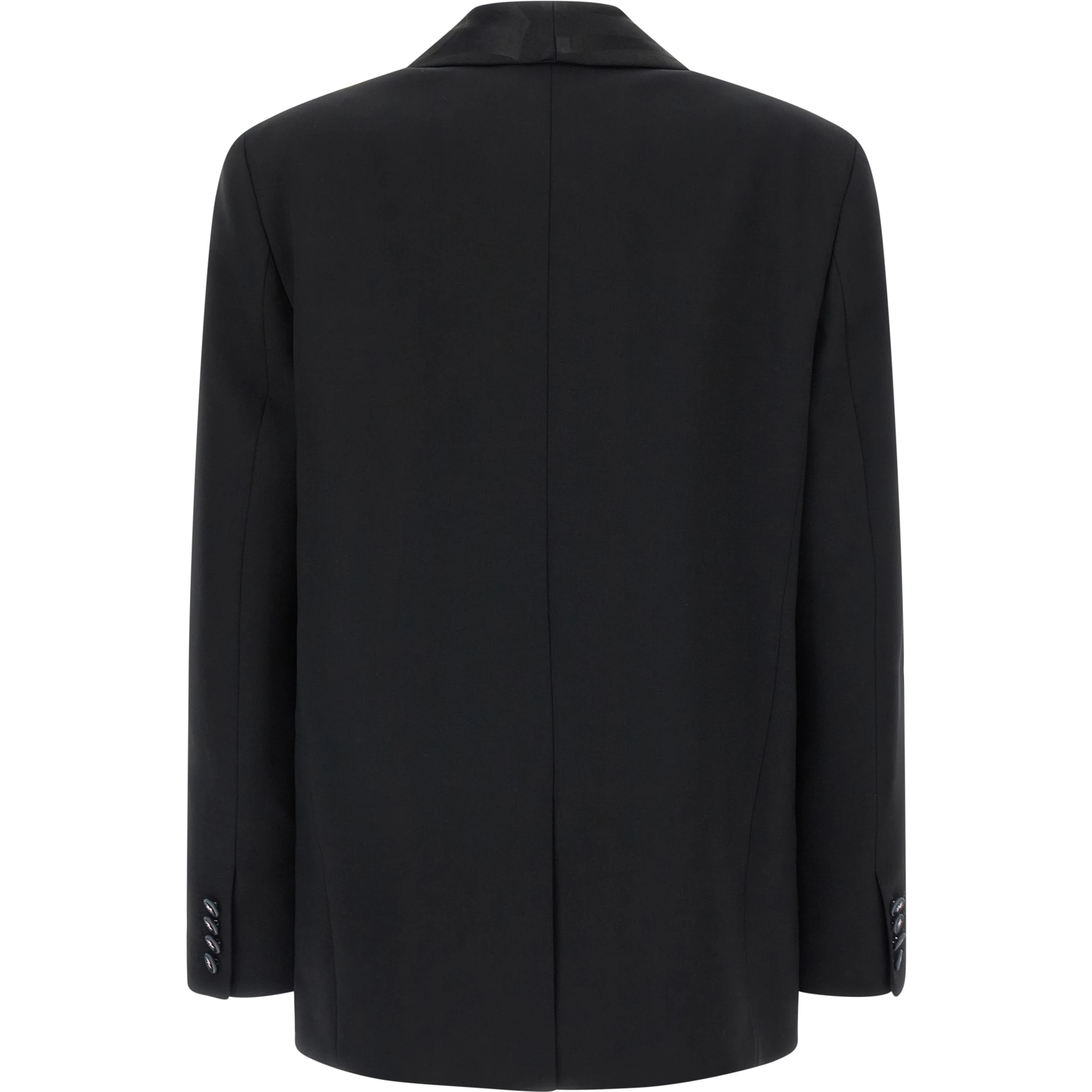 Black Virgin Wool Blazer