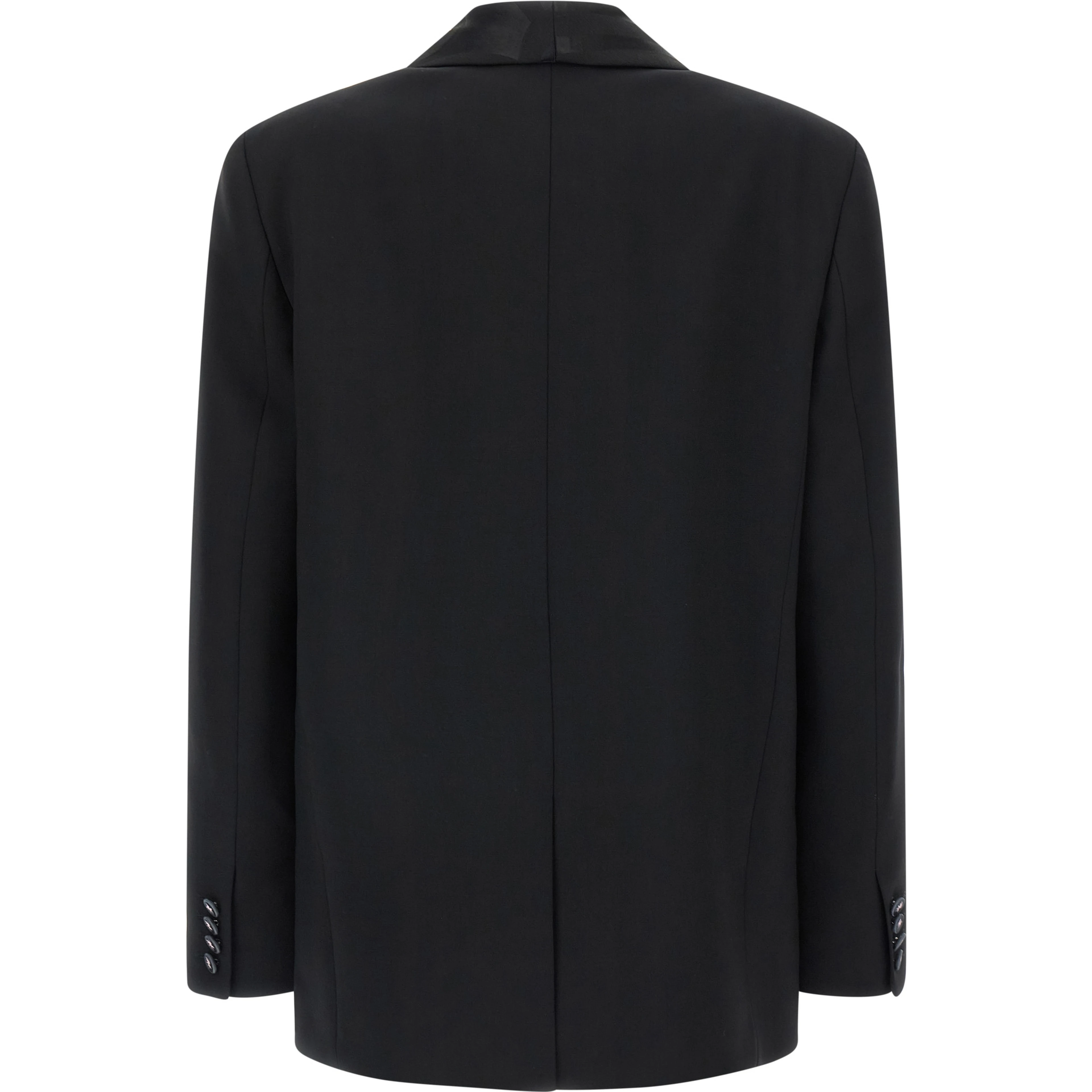 Black Virgin Wool Blazer