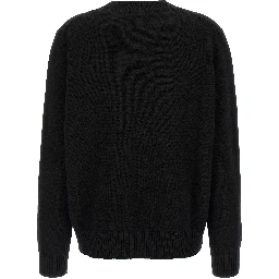 Black Wool Cardigan