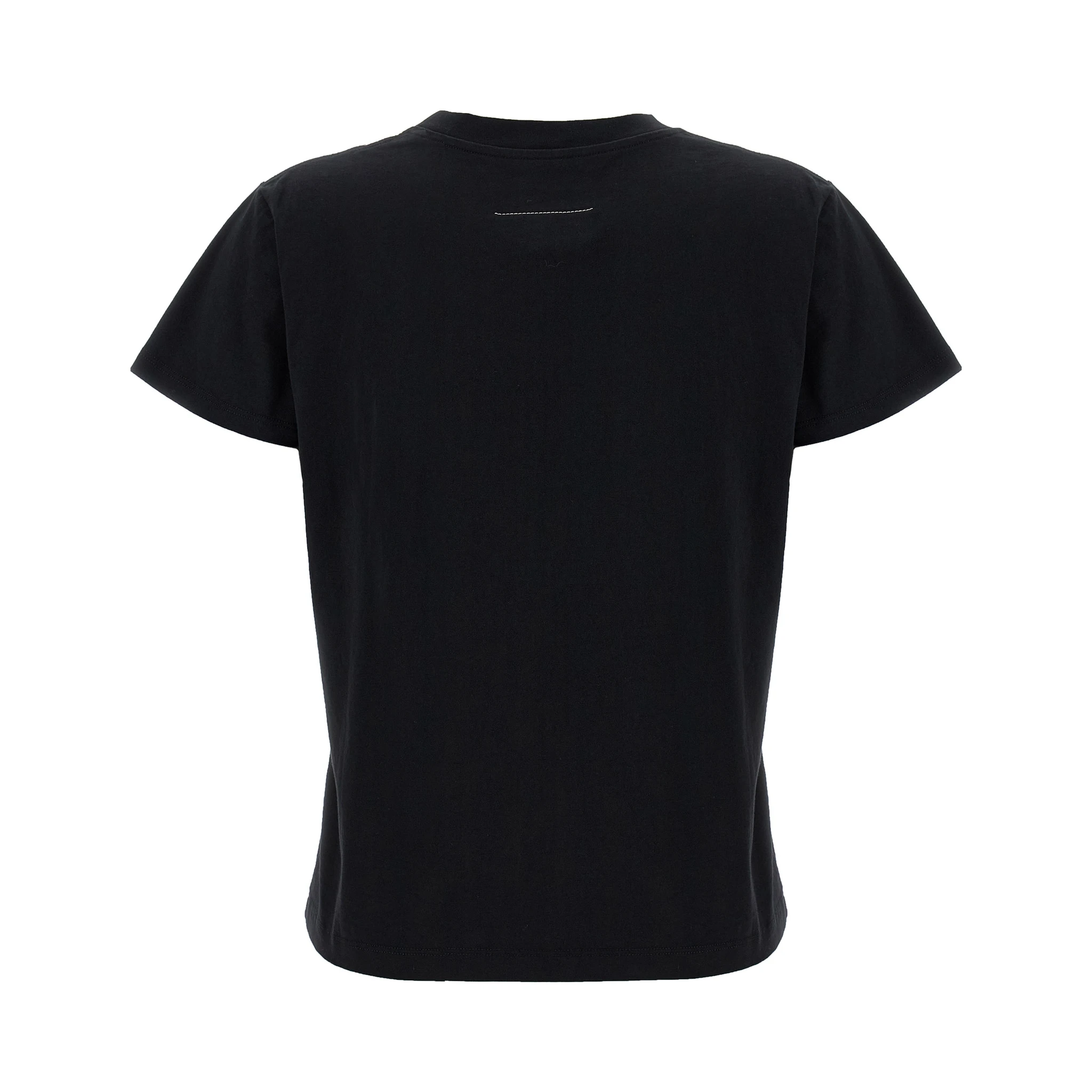 Black Cotton T-Shirt