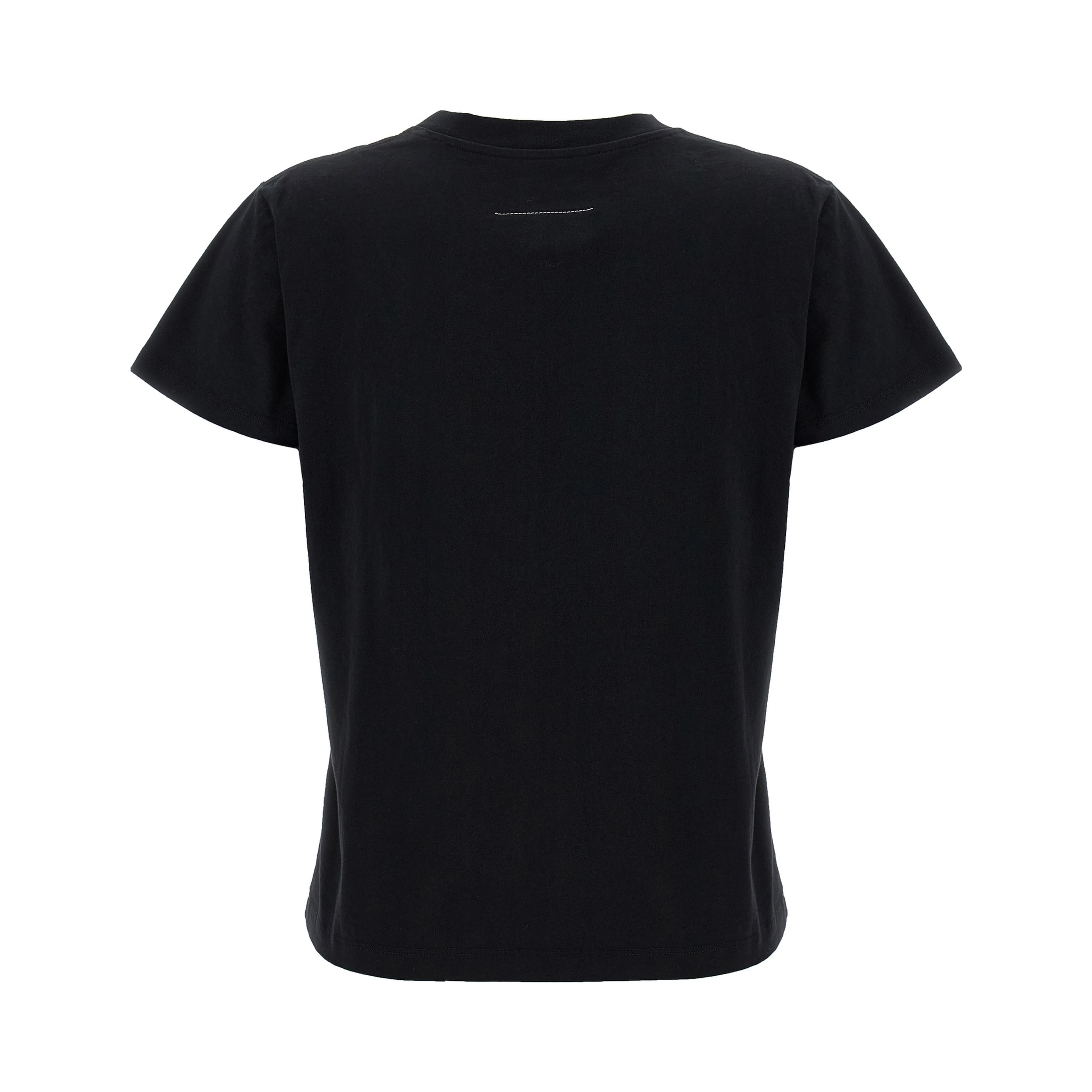Black Cotton T-Shirt