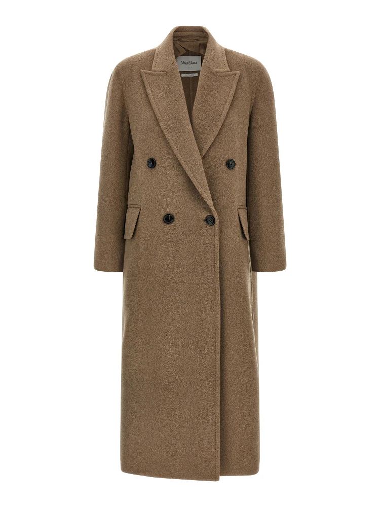 Beige Cashmere Coat