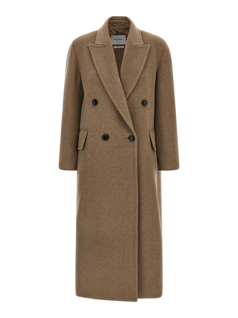 Beige Cashmere Coat