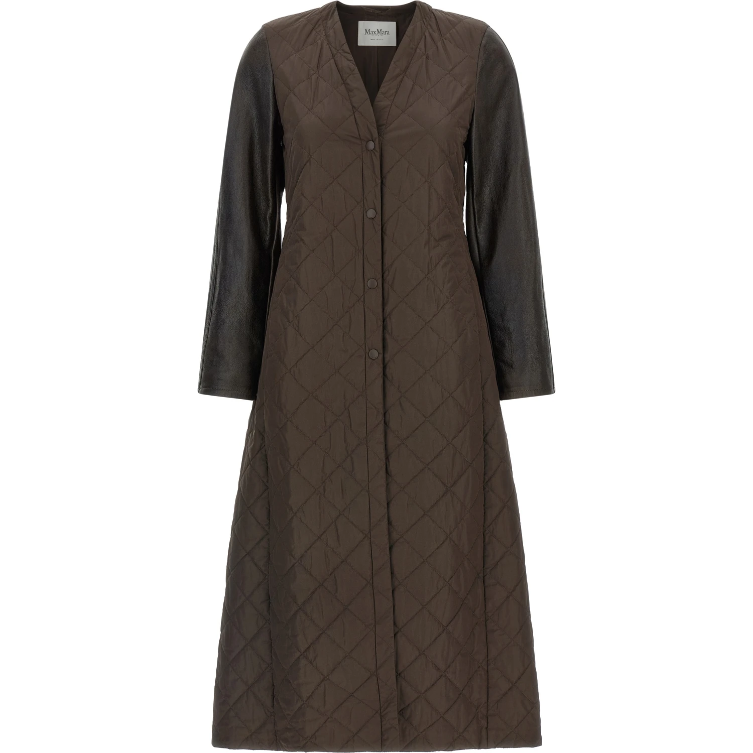 Brown Polyamide Coat