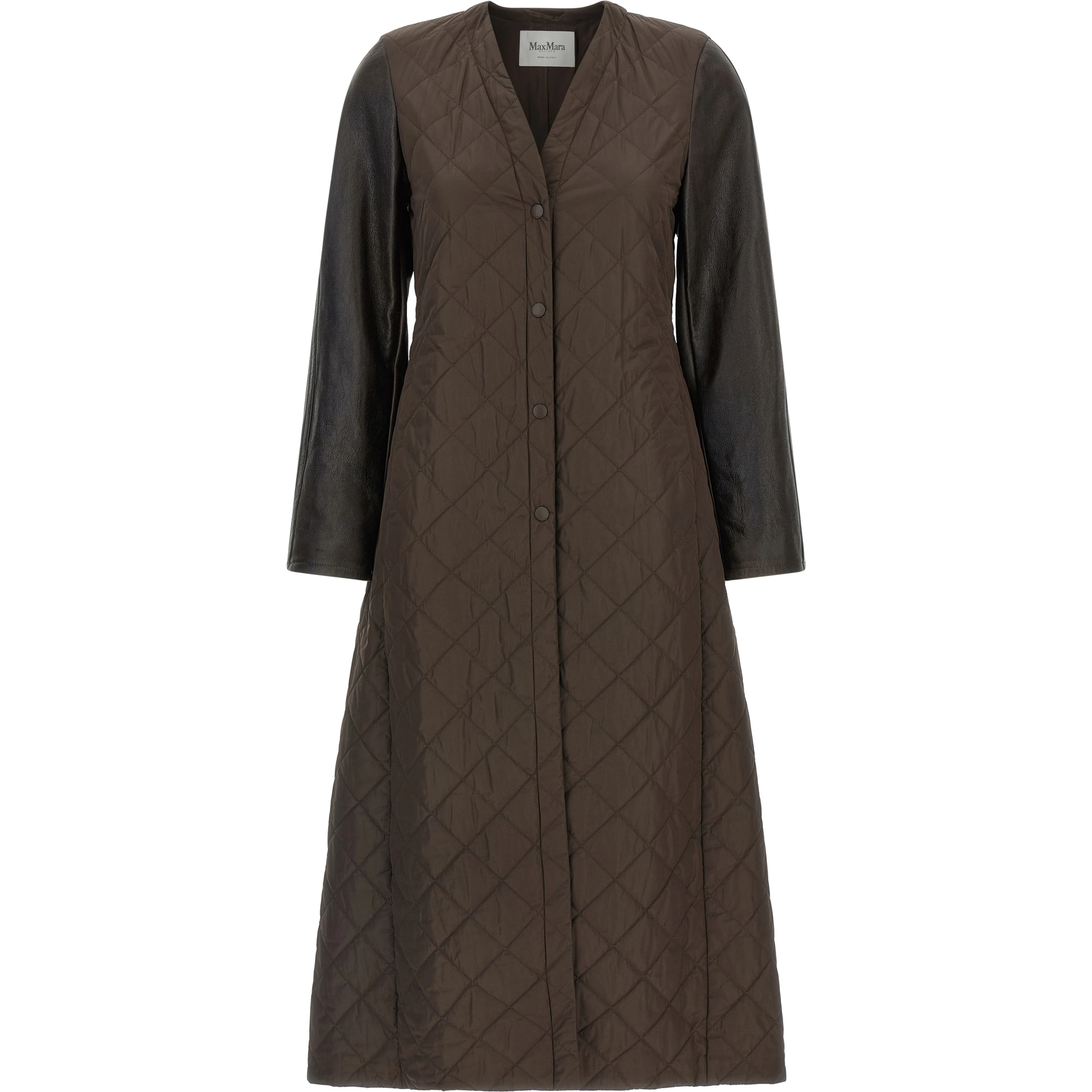 Brown Polyamide Coat