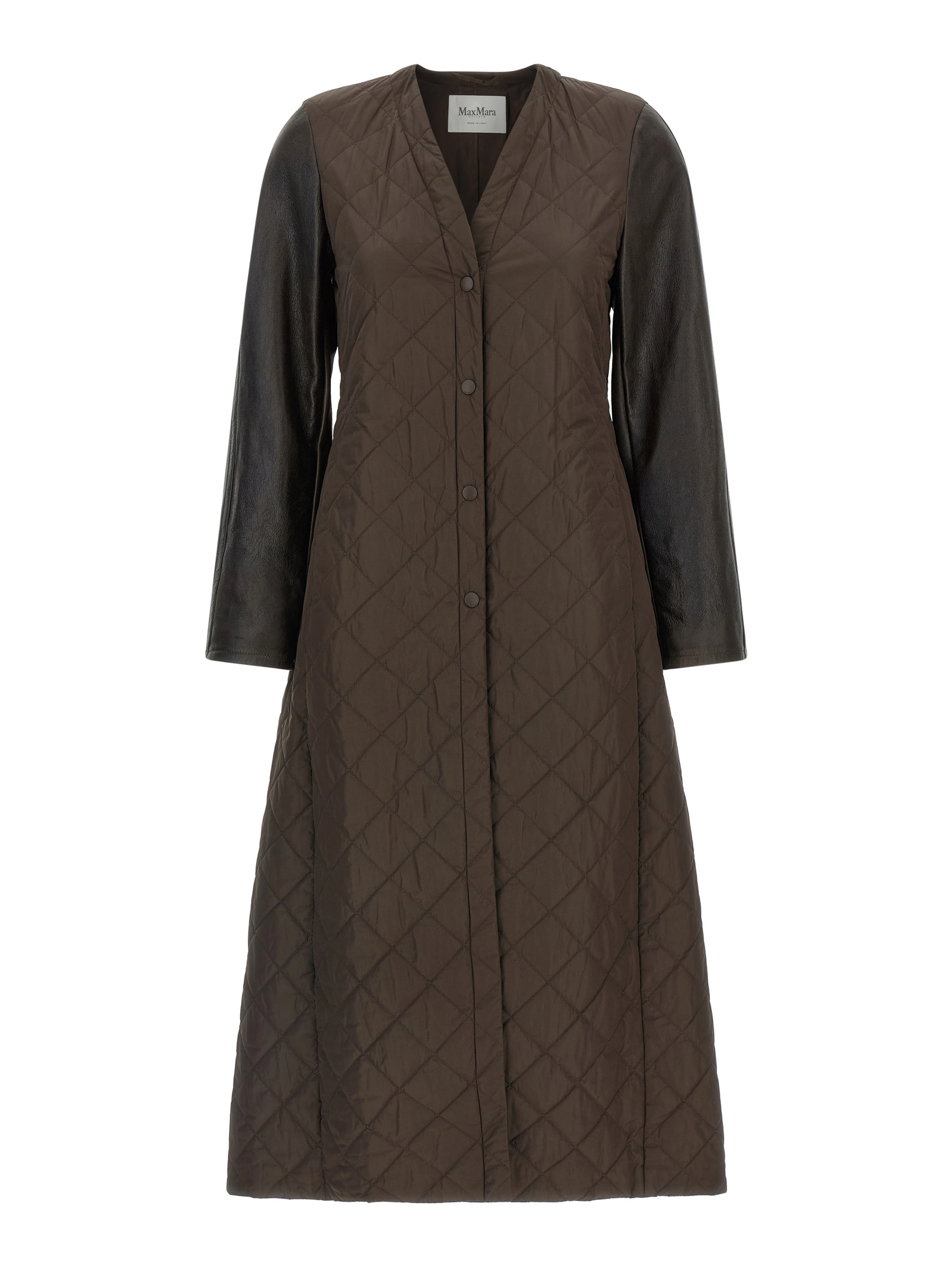 Brown Polyamide Coat
