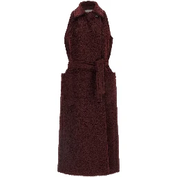 Bordeaux Wool Coat