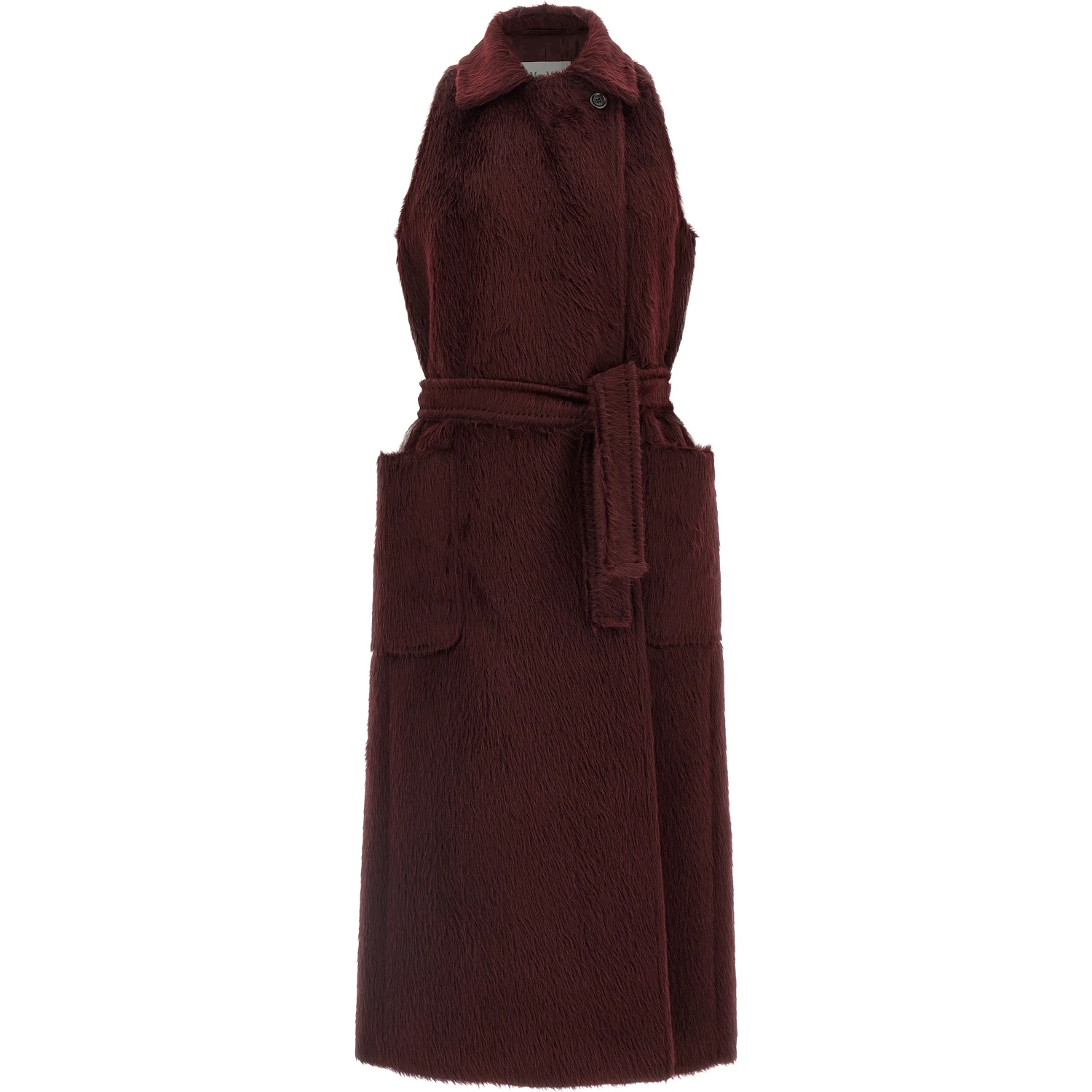 Bordeaux Wool Coat