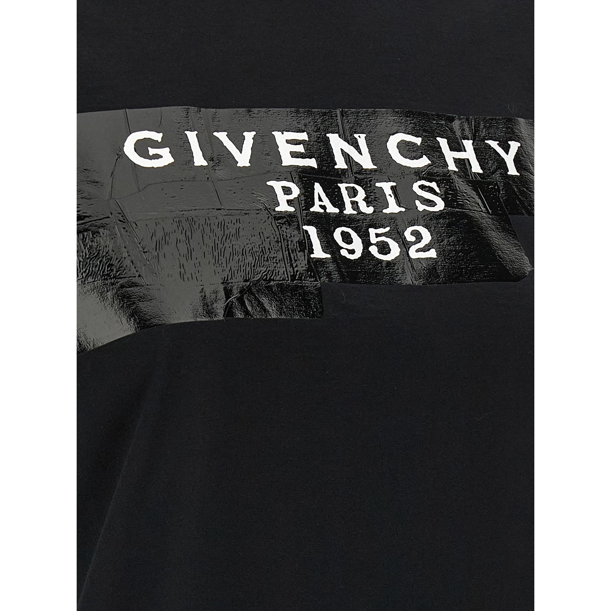 Black Cotton T-Shirt