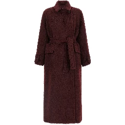 Bordeaux Wool Coat