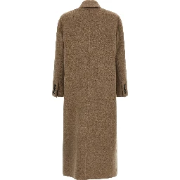 Beige Cashmere Coat