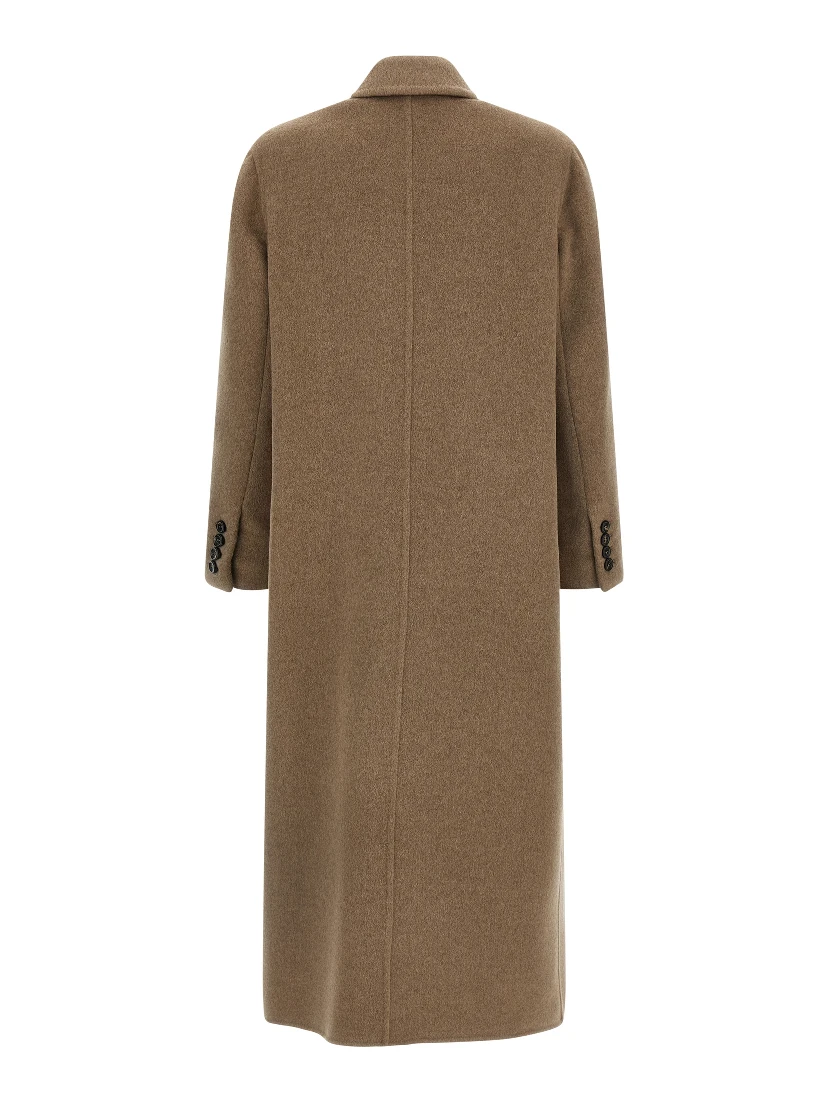 Beige Cashmere Coat