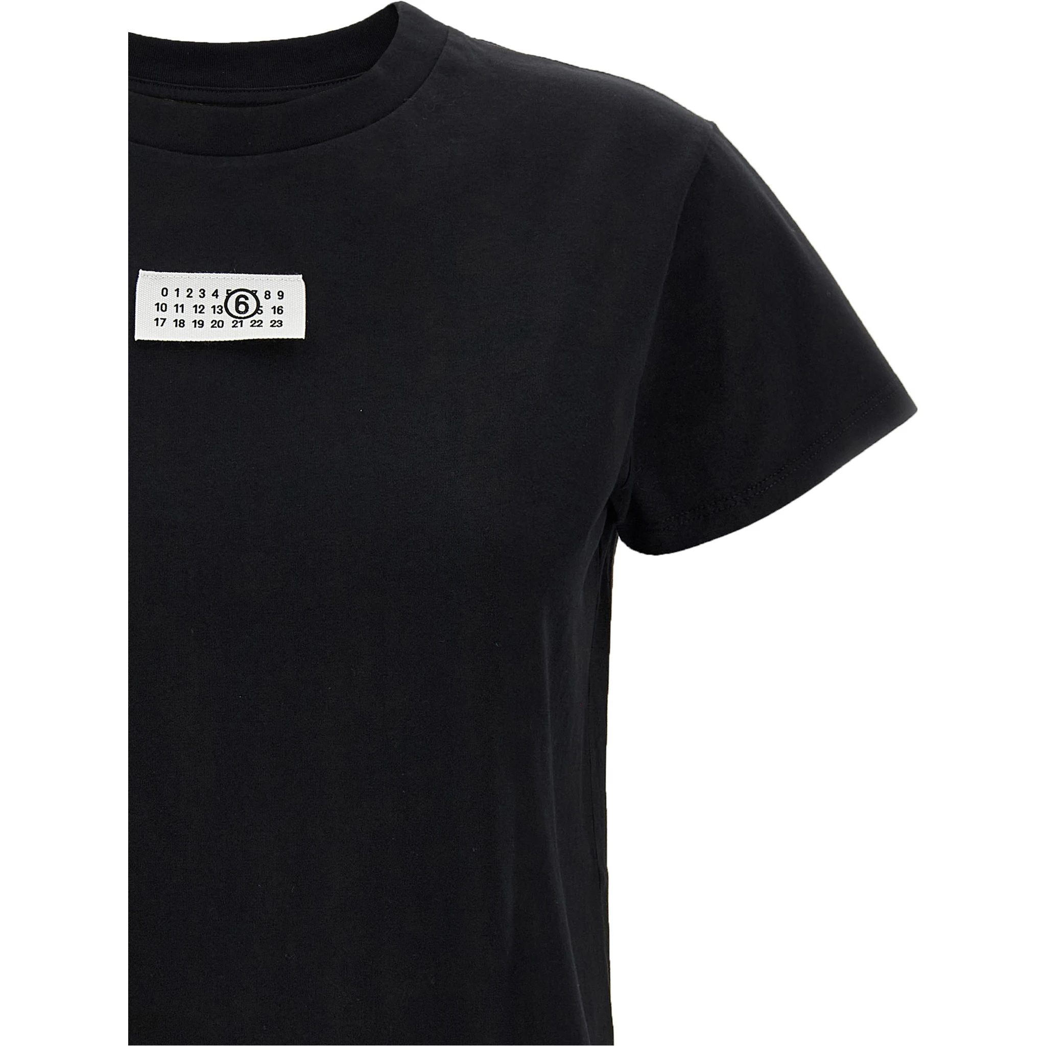 Black Cotton T-Shirt