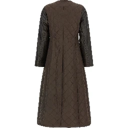Brown Polyamide Coat