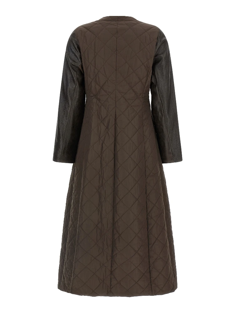 Brown Polyamide Coat alternative