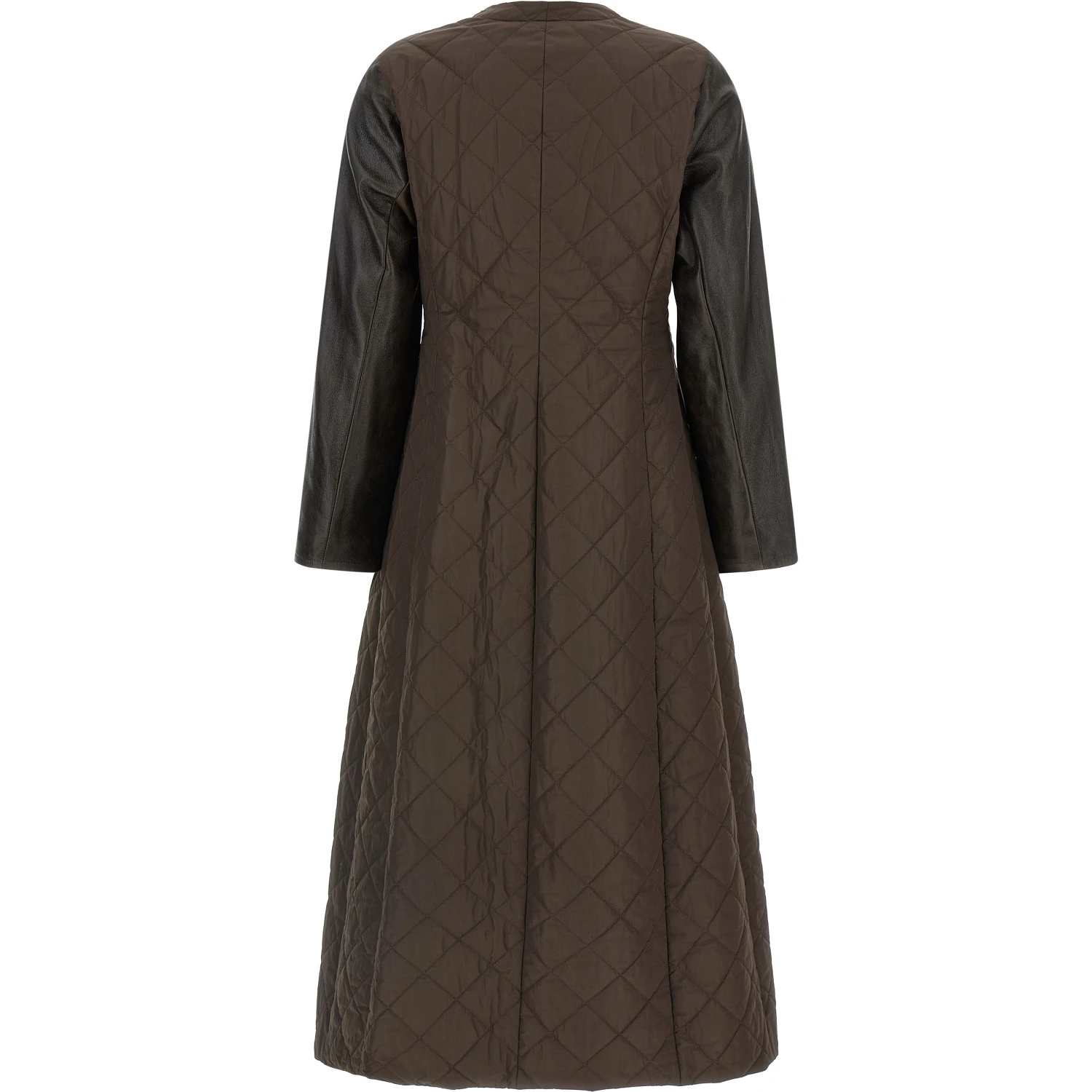 Brown Polyamide Coat