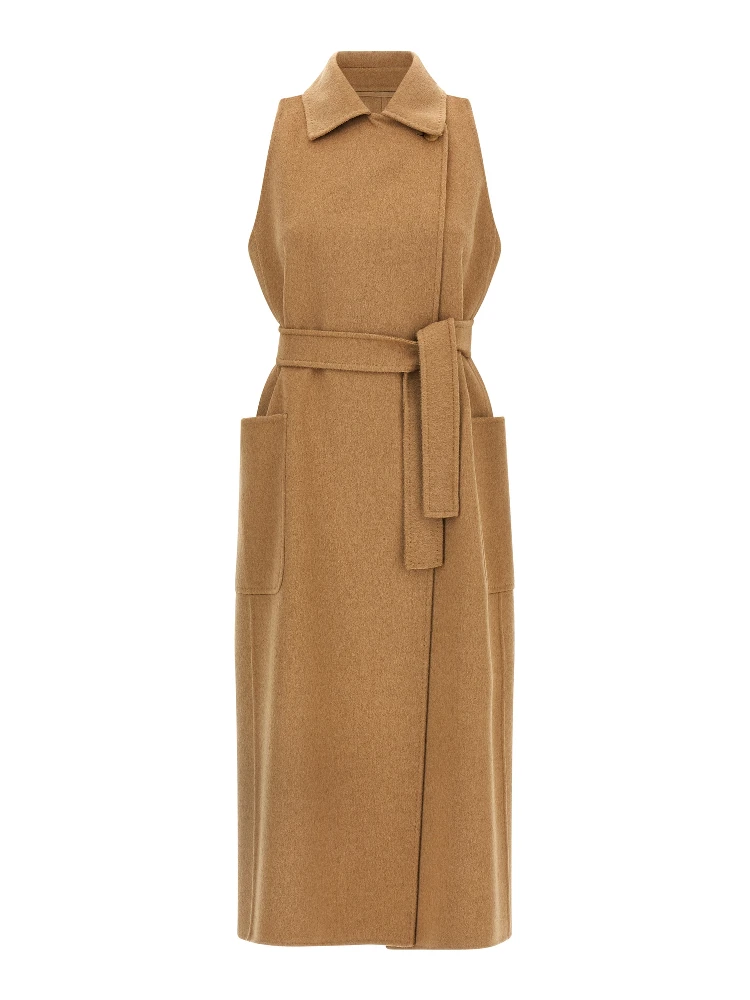 Beige Wool Coat
