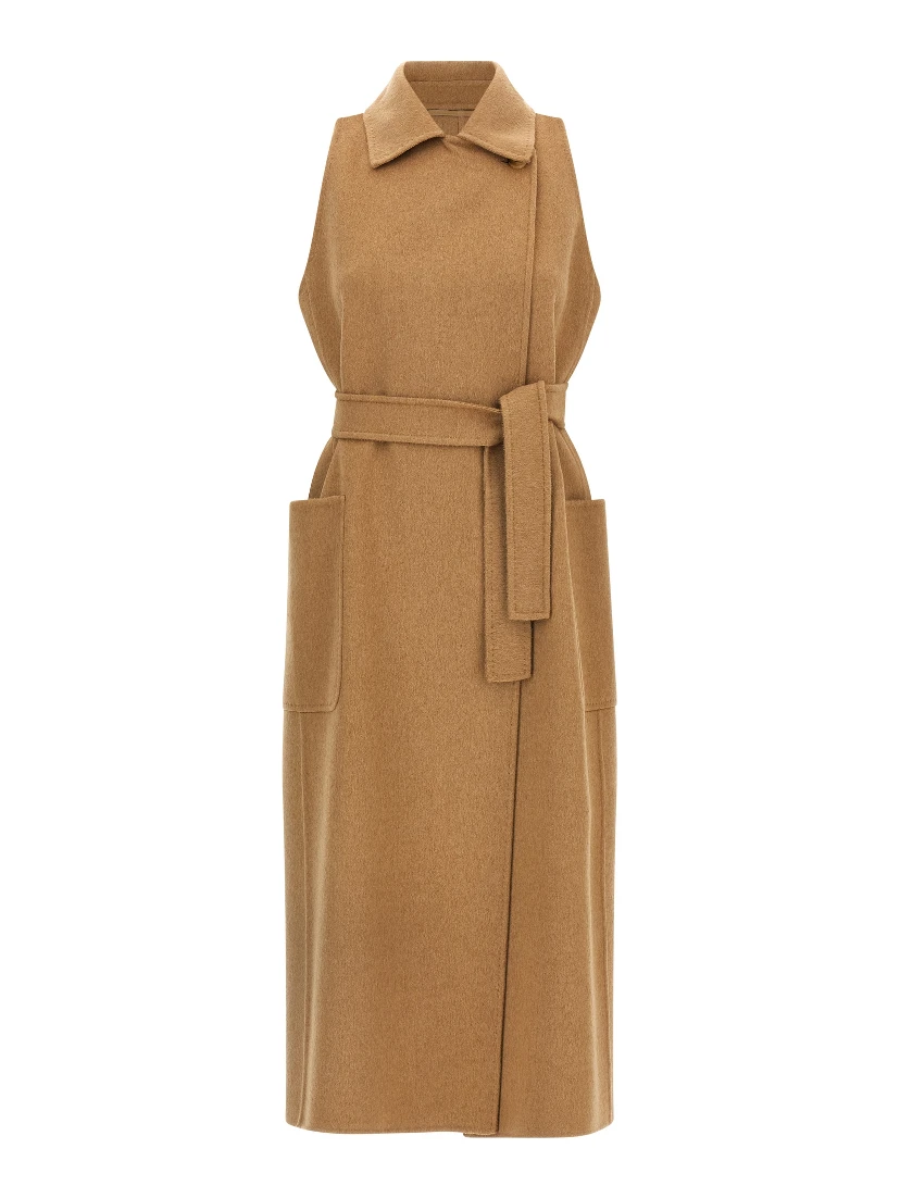 Beige Wool Coat
