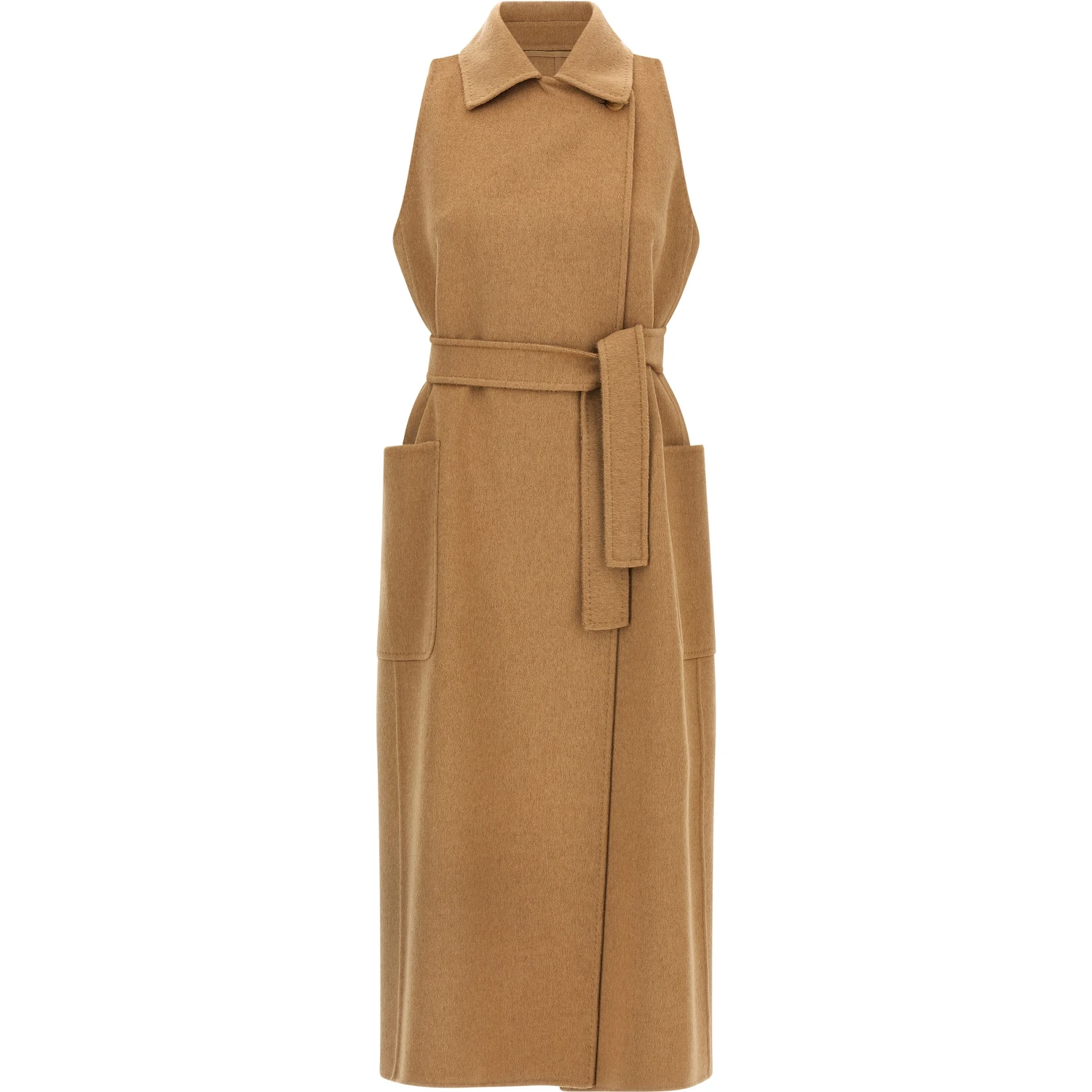 Beige Wool Coat