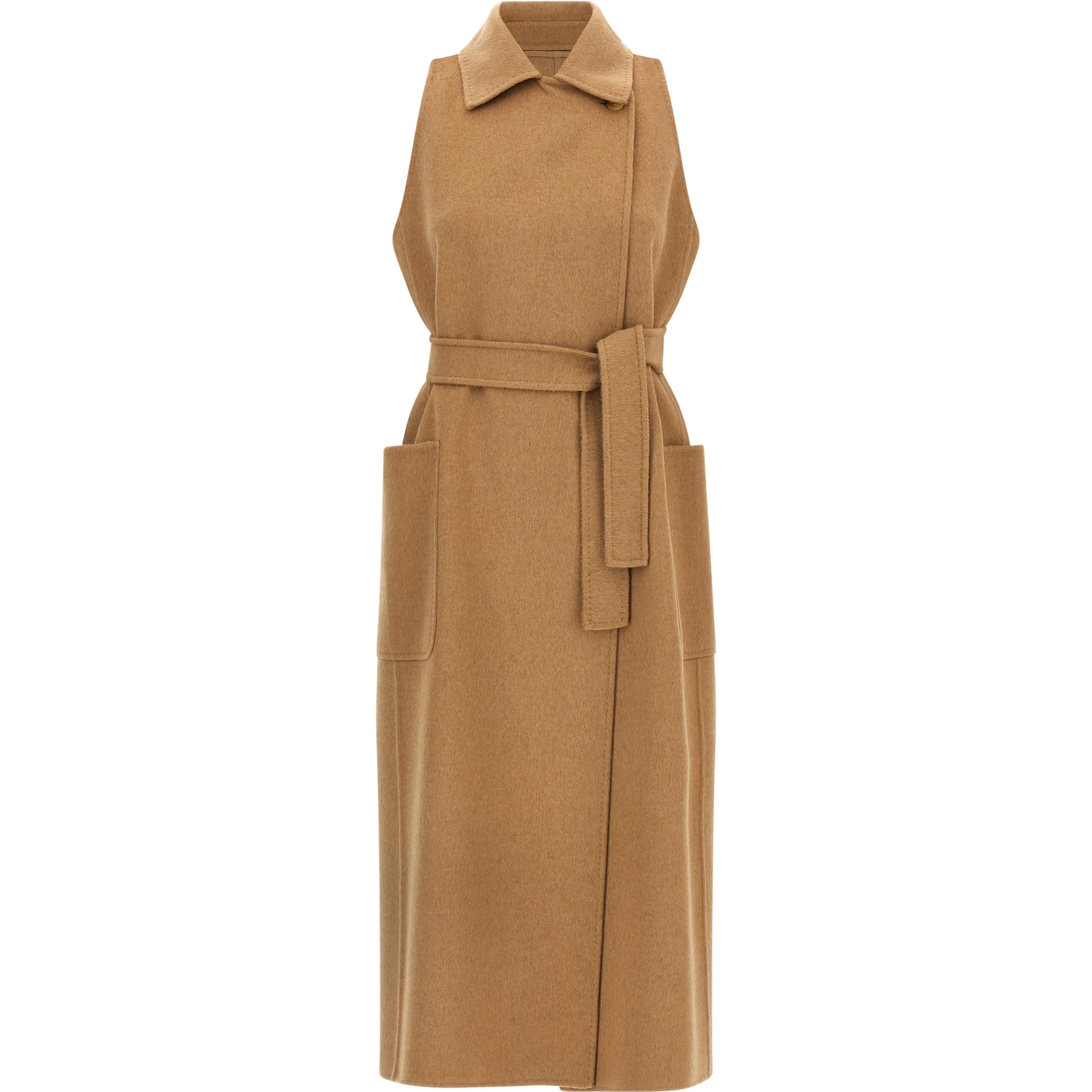 Beige Wool Coat