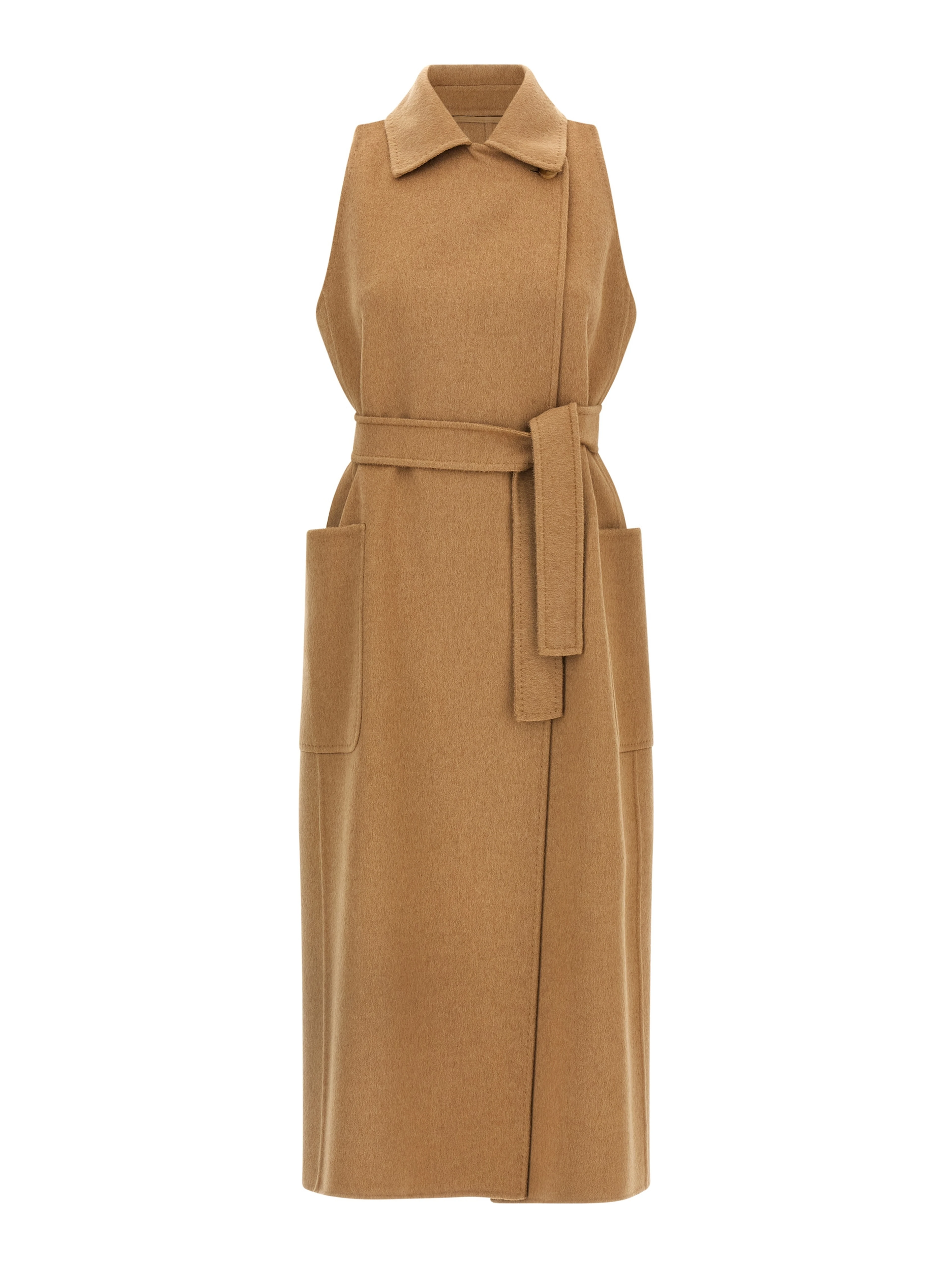 Beige Wool Coat