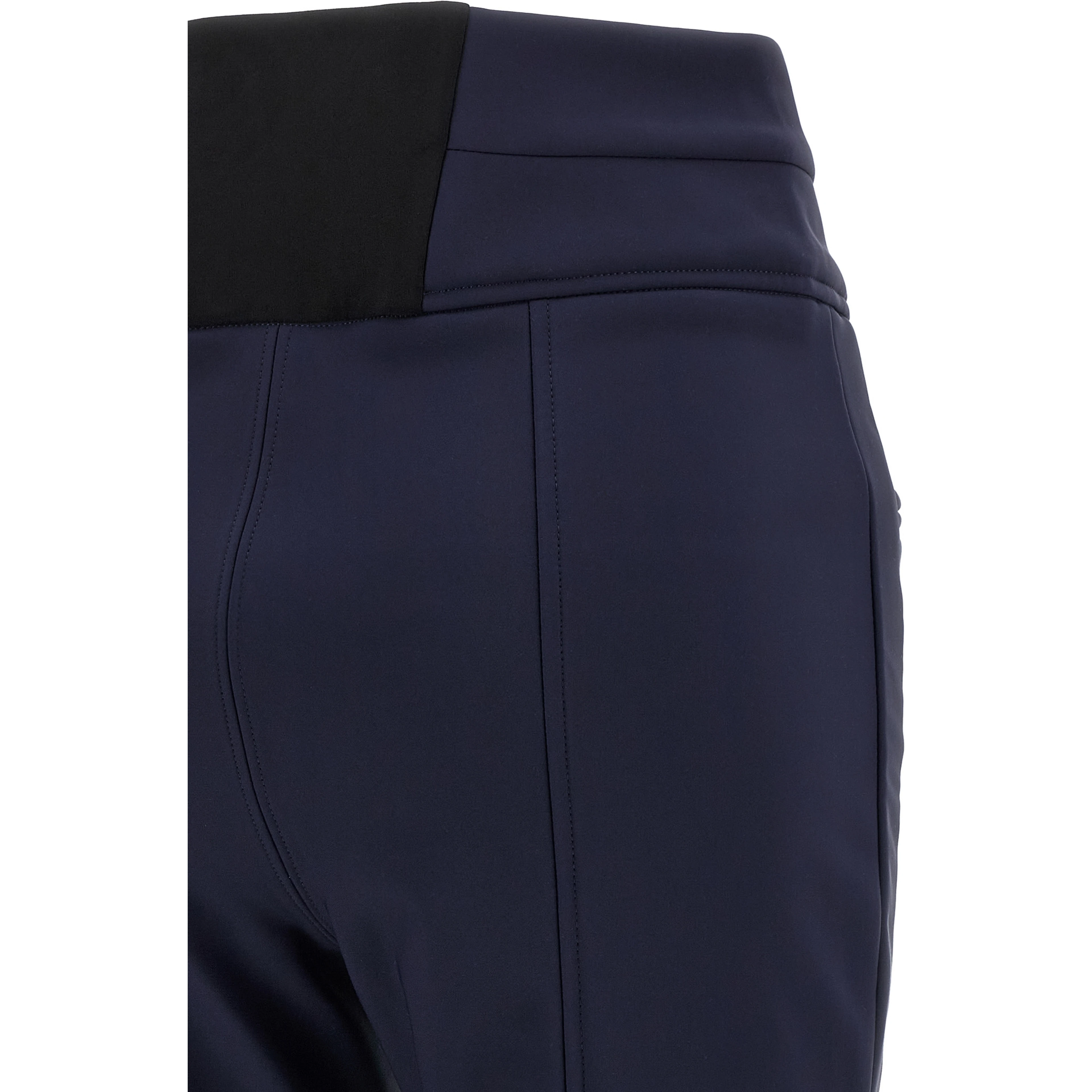 Blue Nylon Athletic Pants