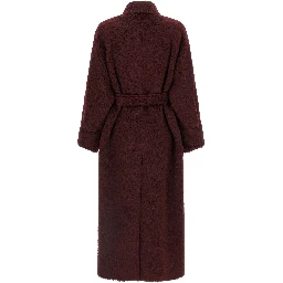 Bordeaux Wool Coat