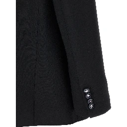 Black Virgin Wool Blazer