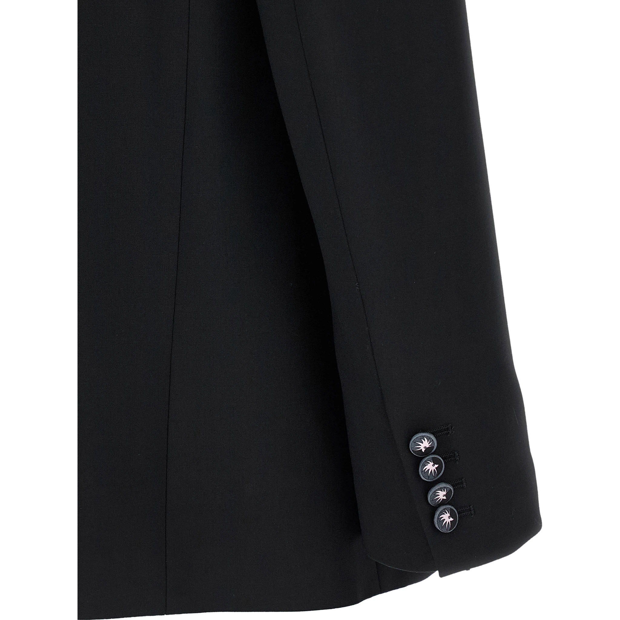 Black Virgin Wool Blazer