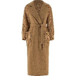 Beige Wool Coat