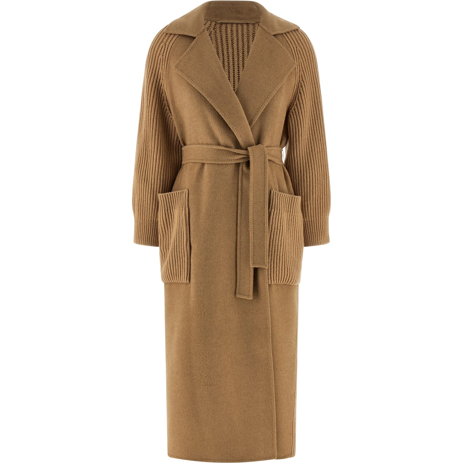 Beige Wool Coat