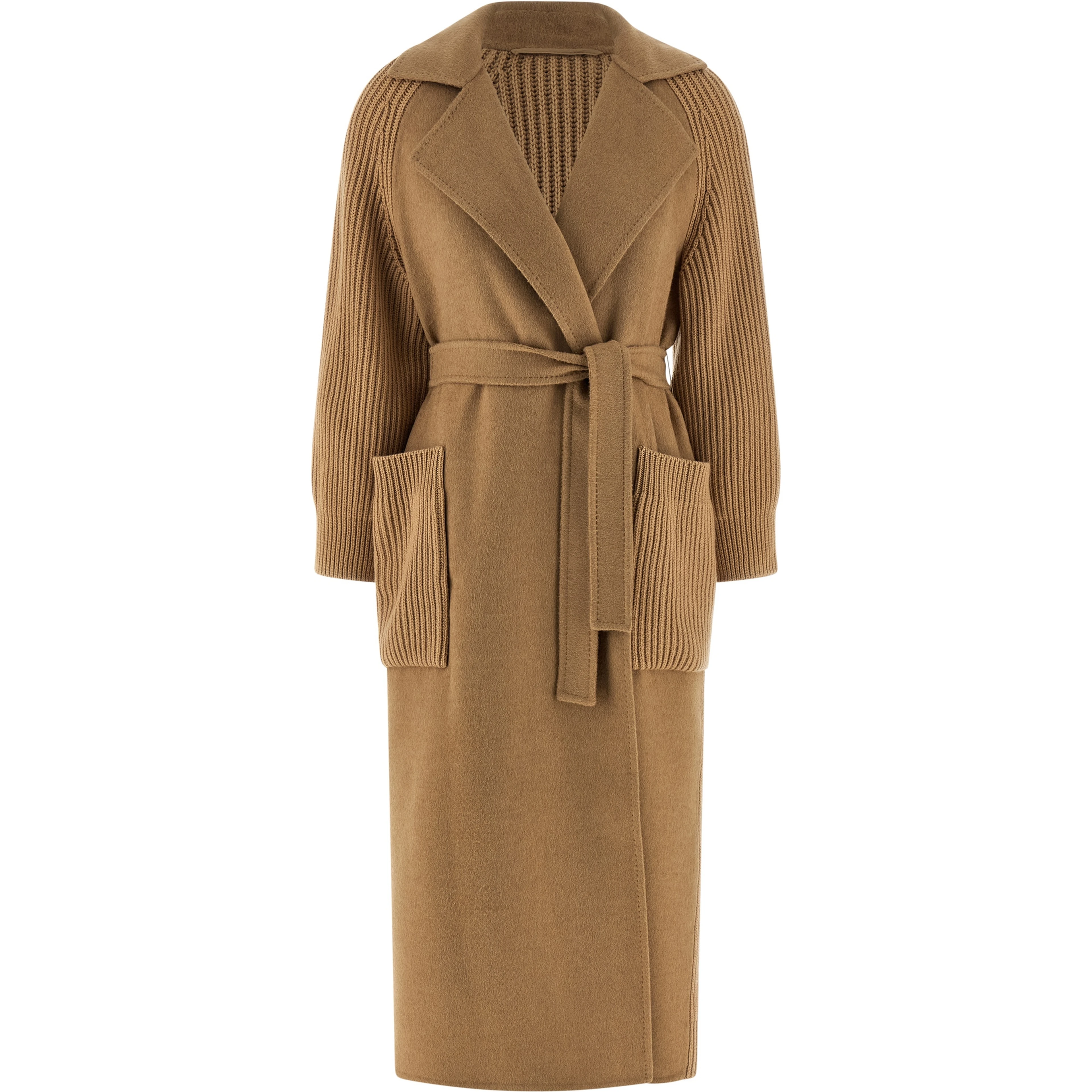 Beige Wool Coat